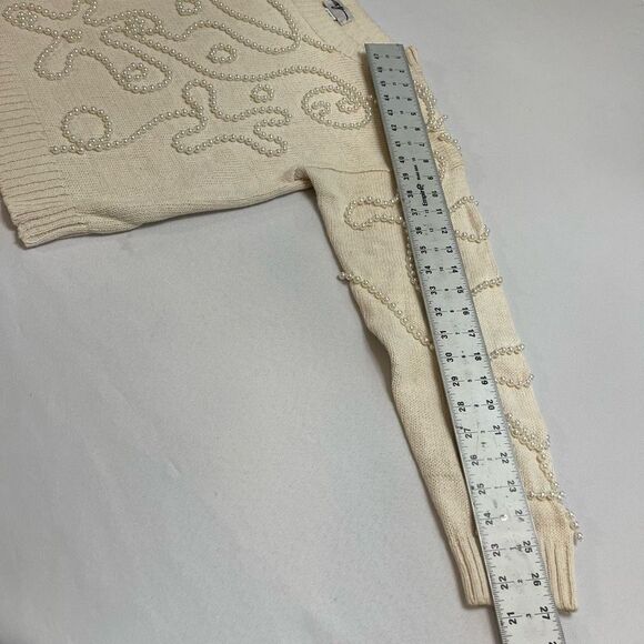 Vintage MY Pearl Y2K Sweater VTG Size Medium - Picture 7 of 13